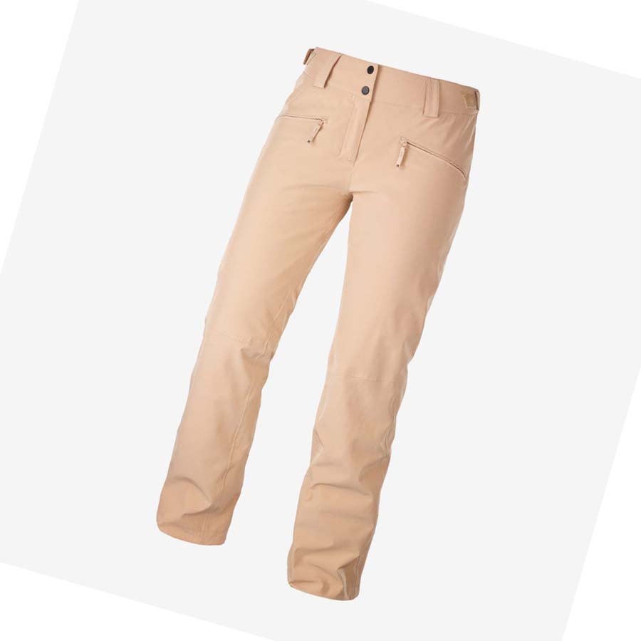 Pantalones De Esquí Salomon EDGE Mujer Rosas | MX 2325EBC